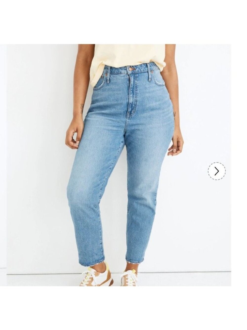Madewell Classic Straight Jeans 26 Nearwood Wash Blue Classic Retro EUC Denim